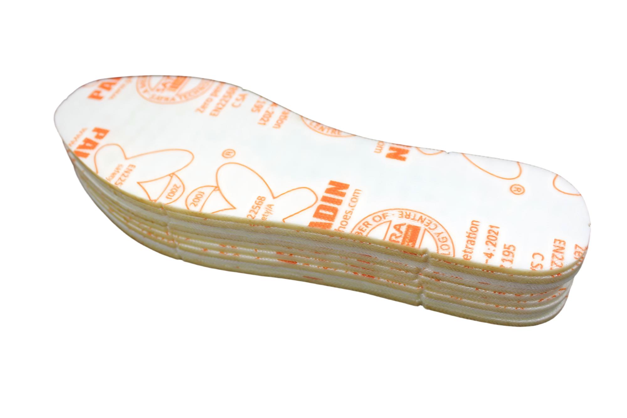 Odporne na przebicie wkładki do butów bezpieczeństwa | ASTM F2413 Certyfikowane